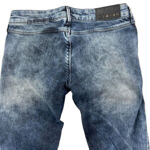 Pre-owned H&M Women Blue Jeans Slim Fit Stretch Cotton Skinny Denim US 26 Turkey